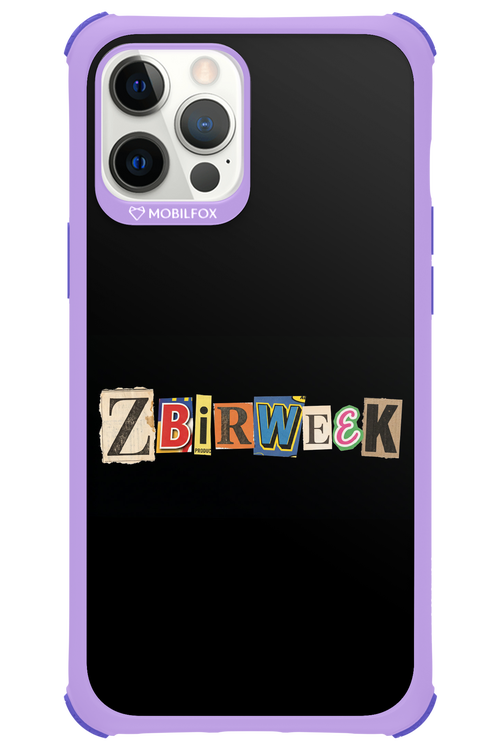 Zbirweek (black) 2.0 - Apple iPhone 12 Pro Max