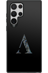 ⁠ ⁠Azteca A Chrome Logo - Samsung Galaxy S22 Ultra