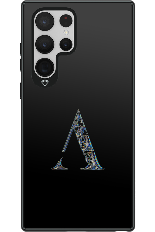 ⁠ ⁠Azteca A Chrome Logo - Samsung Galaxy S22 Ultra