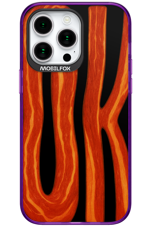 OK (Black-Red) - Apple iPhone 15 Pro Max