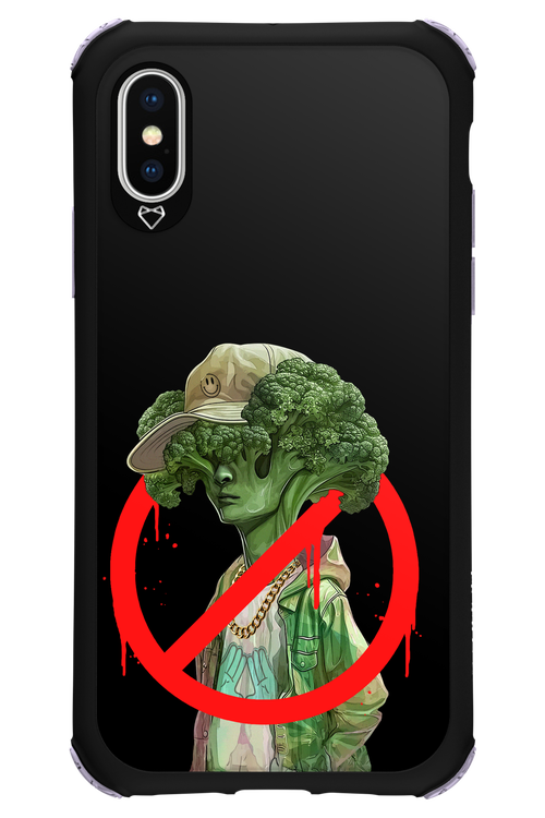 Anti Brokkoli Black - Apple iPhone X