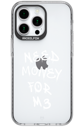 Need M3 Transparent White - Apple iPhone 15 Pro Max