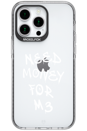 Need M3 Transparent White - Apple iPhone 15 Pro Max