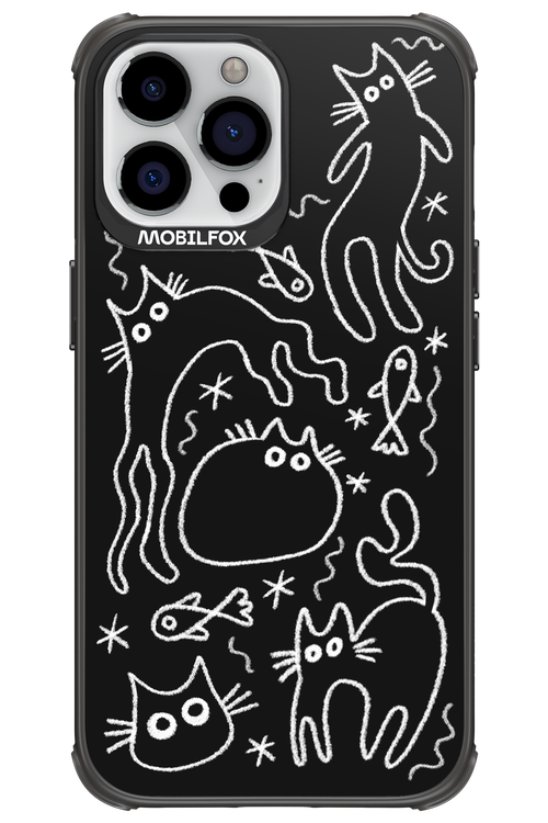 CHALK_CATS 2.0 - Apple iPhone 13 Pro Max