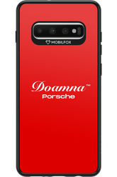 Doamna Porsche (red) - Samsung Galaxy S10+