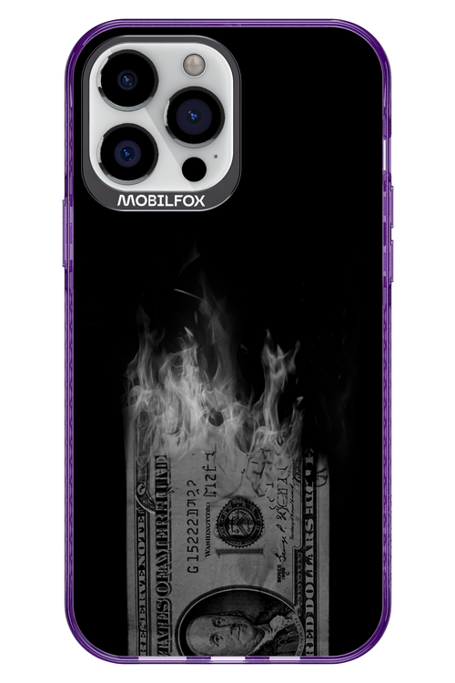 Money Burn B&W 2.0 - Apple iPhone 13 Pro Max