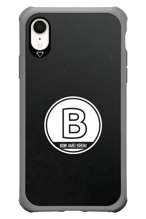 Amig bírom Black - Apple iPhone XR