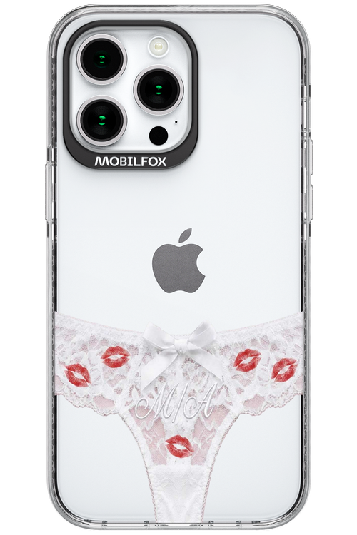 White Panties Transparent 2.0 - Apple iPhone 15 Pro Max