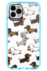 Scary Dachshund (Transparent) - Apple iPhone 11 Pro