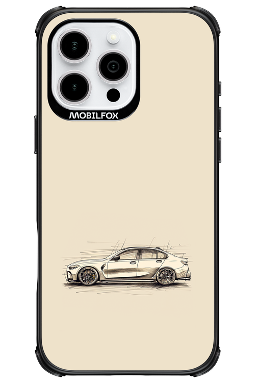 Sketch Car - Apple iPhone 16 Pro Max