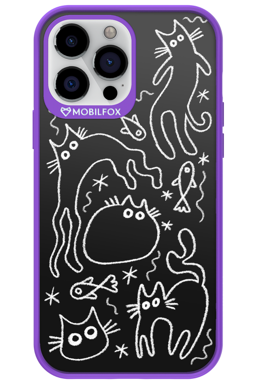 CHALK_CATS 2.0 - Apple iPhone 13 Pro Max