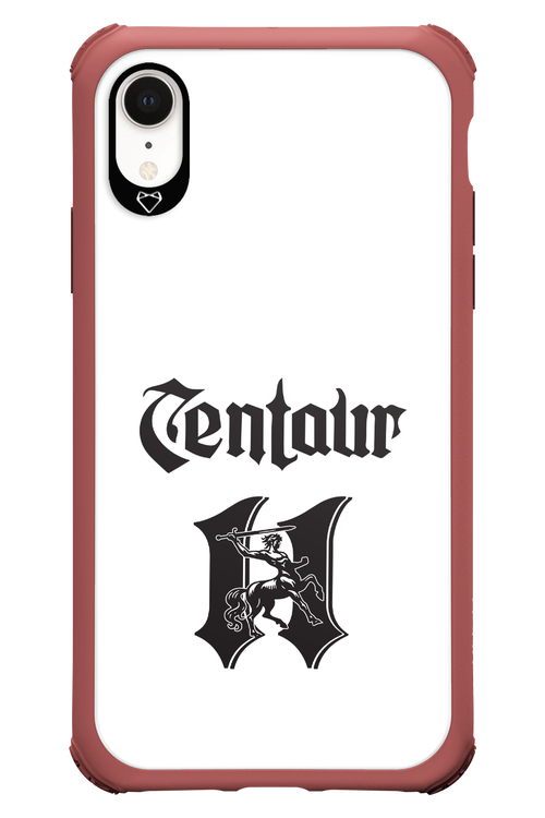 Centaur Logo White 2.0 - Apple iPhone XR