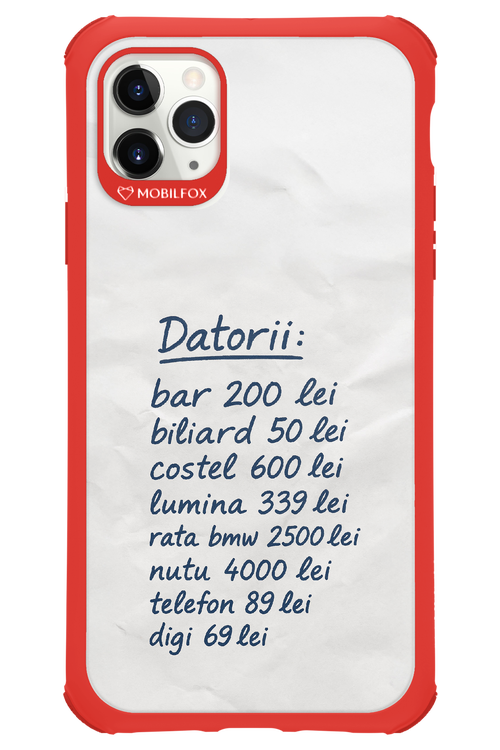 The List - Apple iPhone 11 Pro Max