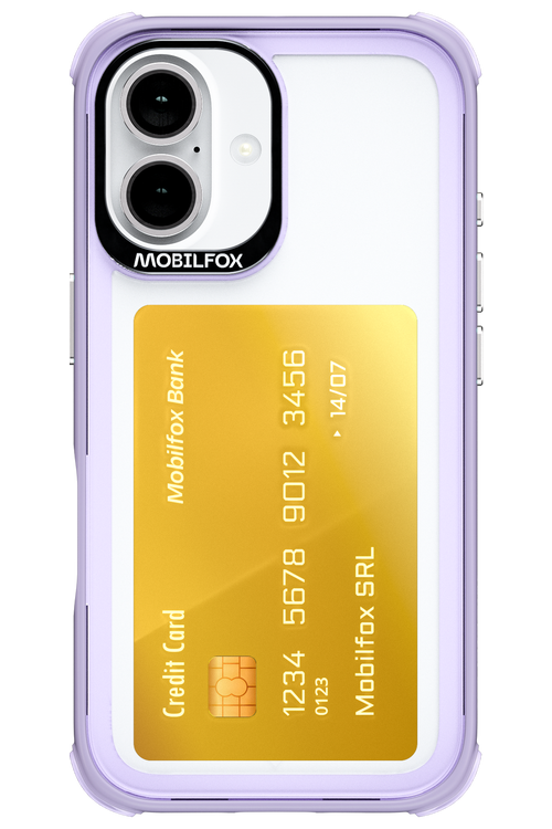 Gold Card - Apple iPhone 16