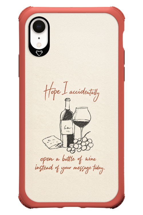 Bottle of wine 2.0 - Apple iPhone XR