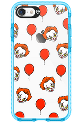 Mystery Clown (Transparent) - Apple iPhone 8