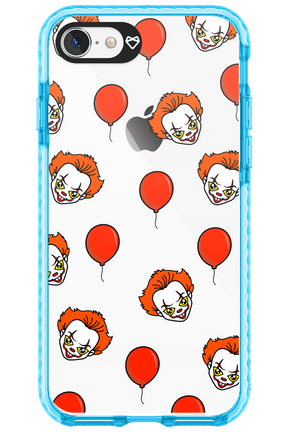 Mystery Clown (Transparent) - Apple iPhone 8