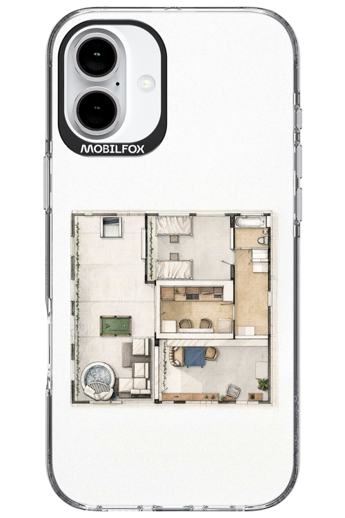House Sketch 2.0 - Apple iPhone 16 Plus