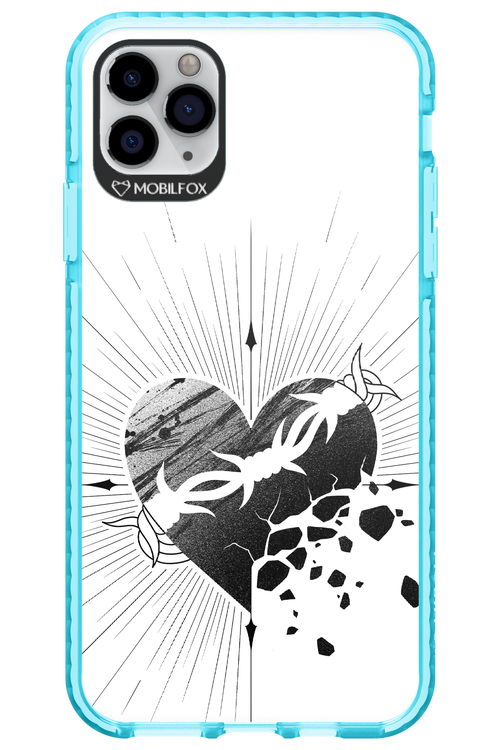 Fekete Szív - Apple iPhone 11 Pro Max