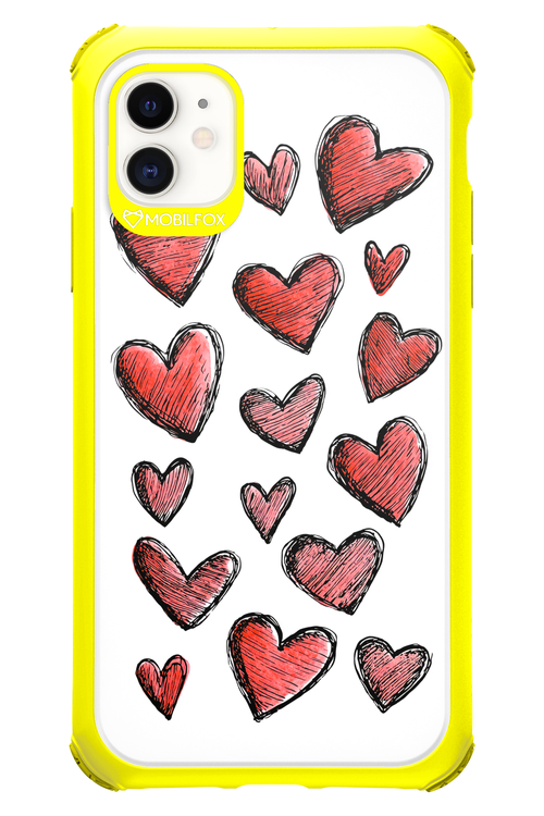 Red Love - Apple iPhone 11