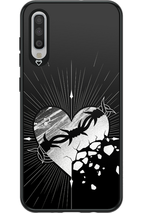 Fehér Szív - Samsung Galaxy A70