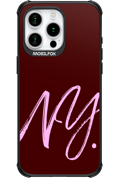 (Dark Blush) NY 2.0 - Apple iPhone 15 Pro Max
