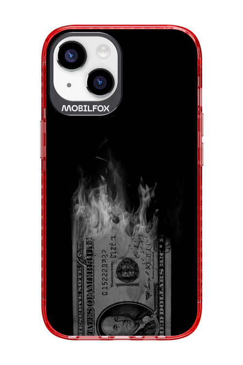 Money Burn B&W 2.0 - Apple iPhone 14