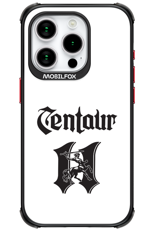 Centaur Logo White 2.0 - Apple iPhone 15 Pro
