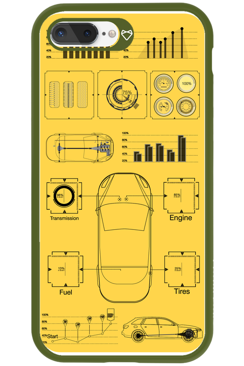 Grid Shift - Apple iPhone 8 Plus