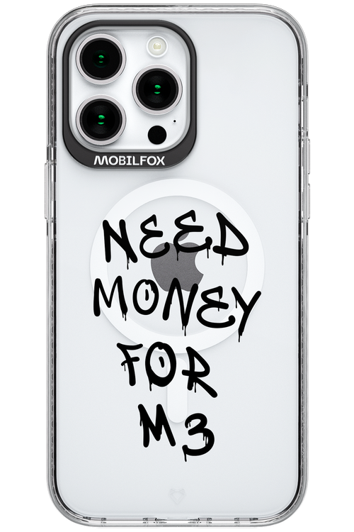 Need M3 Transparent Black - Apple iPhone 15 Pro Max