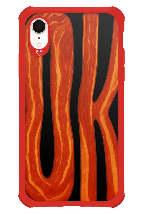 OK (Black-Red) - Apple iPhone XR