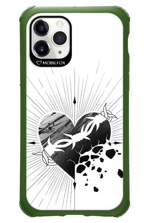 Fekete Szív 2.0 - Apple iPhone 11 Pro