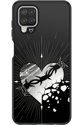 Fehér Szív - Samsung Galaxy A12