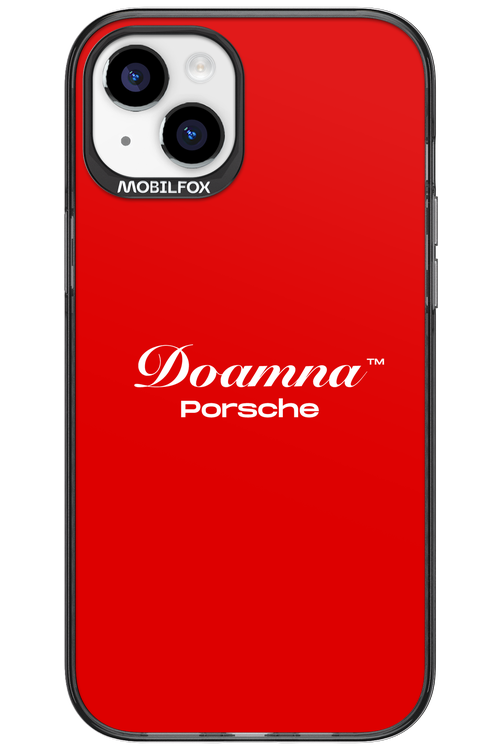 Doamna Porsche (red) - Apple iPhone 15 Plus