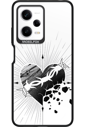 Fekete Szív - Xiaomi Redmi Note 12 Pro 5G