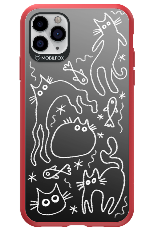 CHALK_CATS 2.0 - Apple iPhone 11 Pro Max