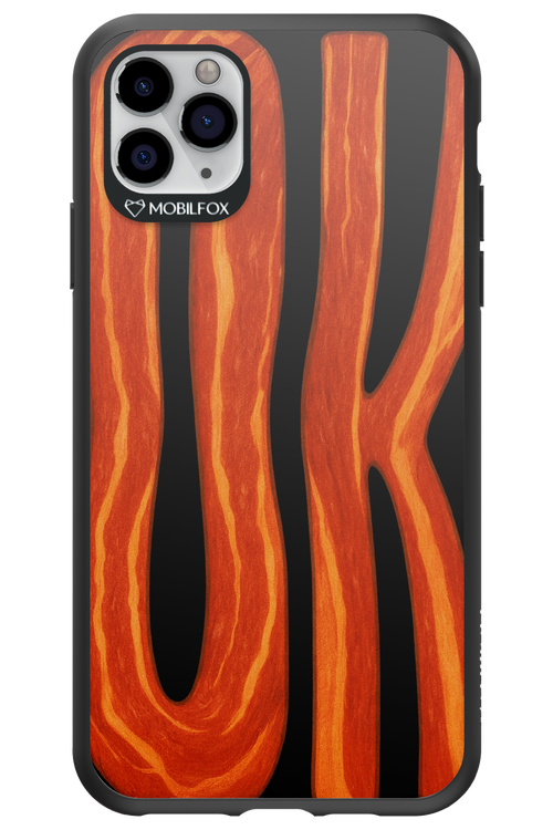 OK (Black-Red) - Apple iPhone 11 Pro Max