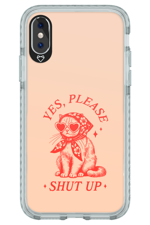 Shut upp - Apple iPhone X