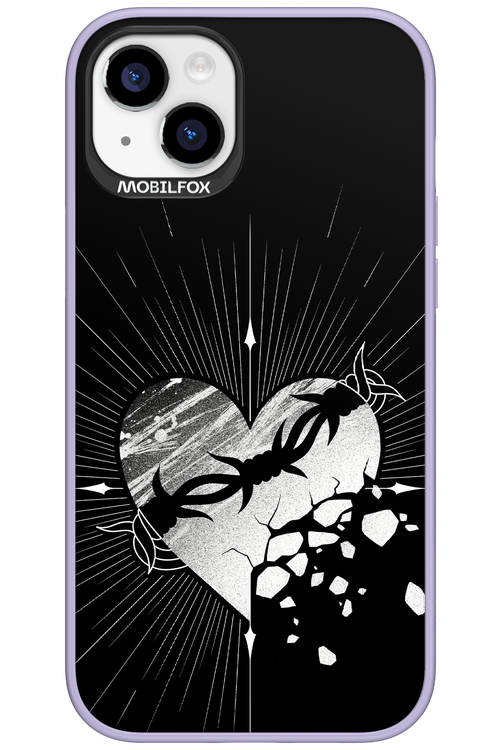 Fehér Szív 2.0 - Apple iPhone 15 Plus