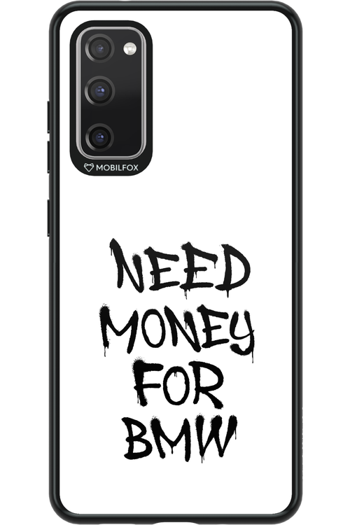 Need Money For BMW Black - Samsung Galaxy S20 FE