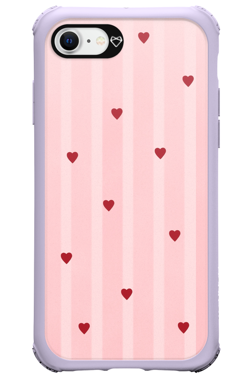 Red Little Hearts 2.0 - Apple iPhone SE 2022