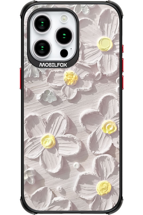 White Flowers - Apple iPhone 15 Pro Max