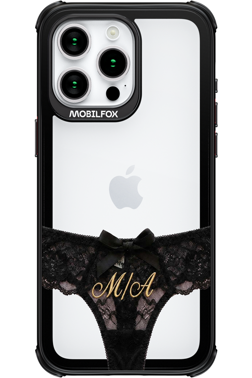 Black Panties Transparent 2.0 - Apple iPhone 15 Pro Max