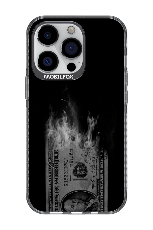 Money Burn B&W 2.0 - Apple iPhone 13 Pro