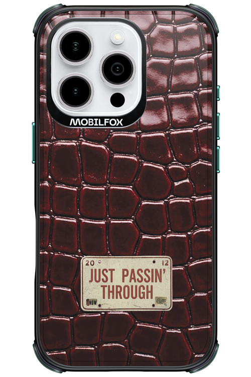 Just passin through 2.0 - Apple iPhone 16 Pro