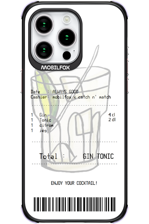 gin tonic - Apple iPhone 15 Pro Max