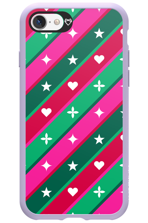 Christmas Stripes - Apple iPhone 7