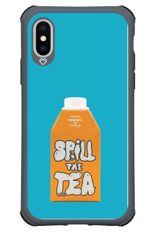 Yellow Splash - Apple iPhone X