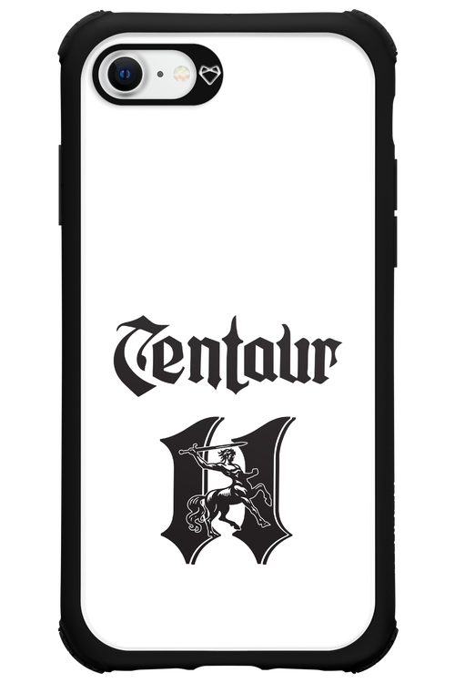 Centaur Logo White 2.0 - Apple iPhone 8