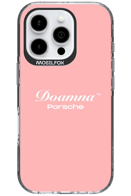 Doamna Porsche (pink) - Apple iPhone 16 Pro